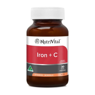 Iron + C Capsules (30) by NUTRIVITAL