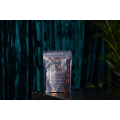 Ceremonial Cacao Refill Pouch 250g by NYA RITUALS