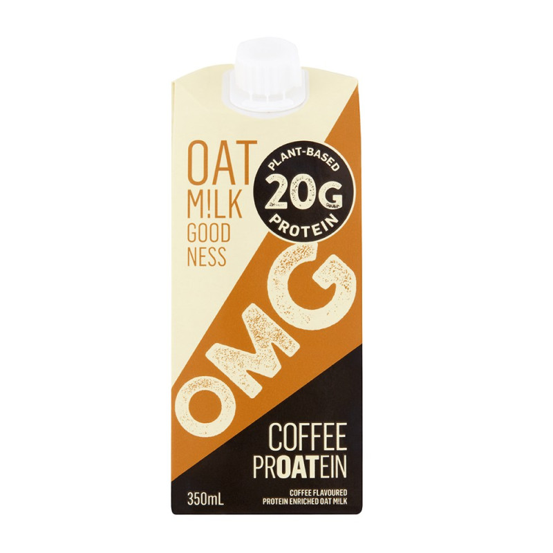 OMG Coffee Protein Oat Milk 350ml by OAT MILK GOODNESS OMG Coffee Protein Oat Milk 350ml by OAT MILK GOODNESS