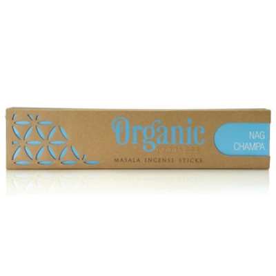 Masala Incense Sticks Nag Champa 15g by ORGANIC GOODNESS