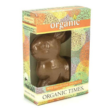 Organic Milk Chocolate Easter Bunny 70g by ORGANIC TIMES