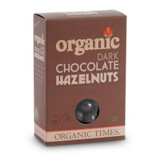 Dark Chocolate Hazelnuts 150g by ORGANIC TIMES