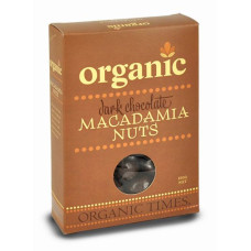 Dark Chocolate Macadamia Nuts 150g by ORGANIC TIMES