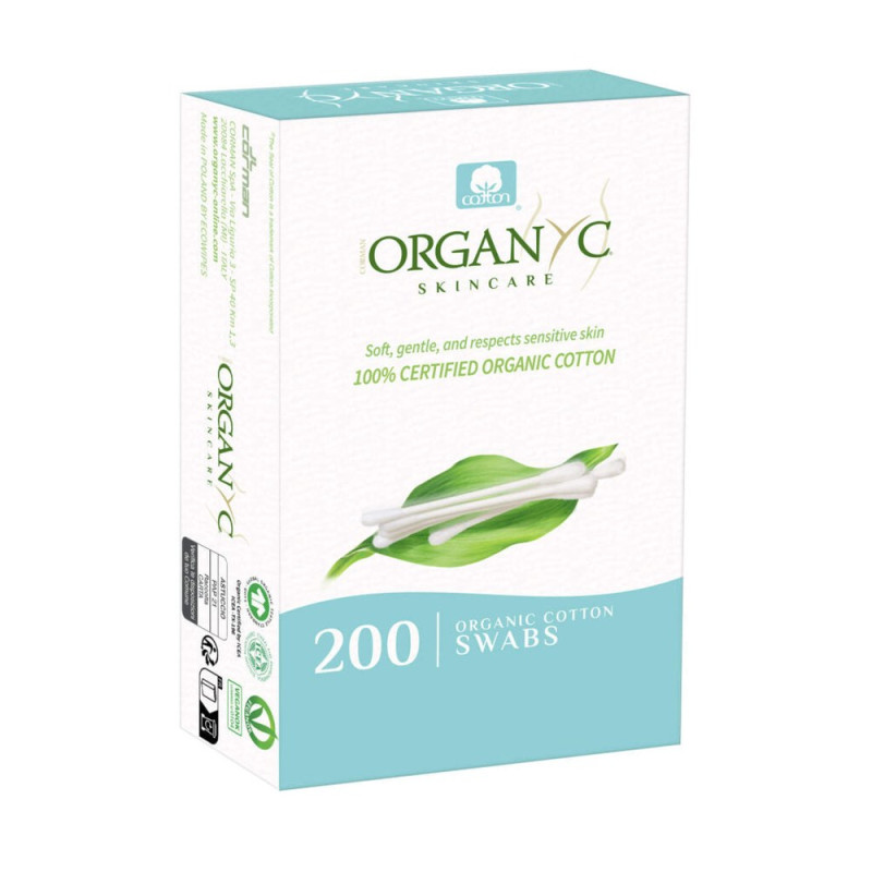 Beauty Cotton Buds (200) by ORGANYC Beauty Cotton Buds (200) by ORGANYC