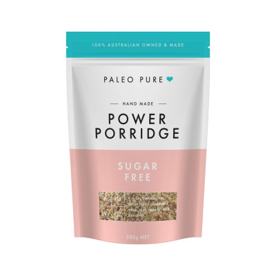 Power Porridge - Sugar Free 300g by PALEO PURE
