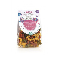 Organic Quinoa, Corn & Vegetable Unicorn Pasta 250g by PASTA NATURA