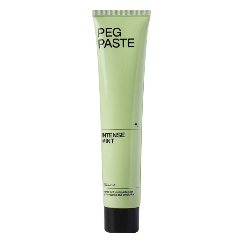 Peg Paste Natural Toothpaste Intense Mint 100g - Tube by PEG PASTE Peg Paste Natural Toothpaste Intense Mint 100g - Tube by PEG PASTE