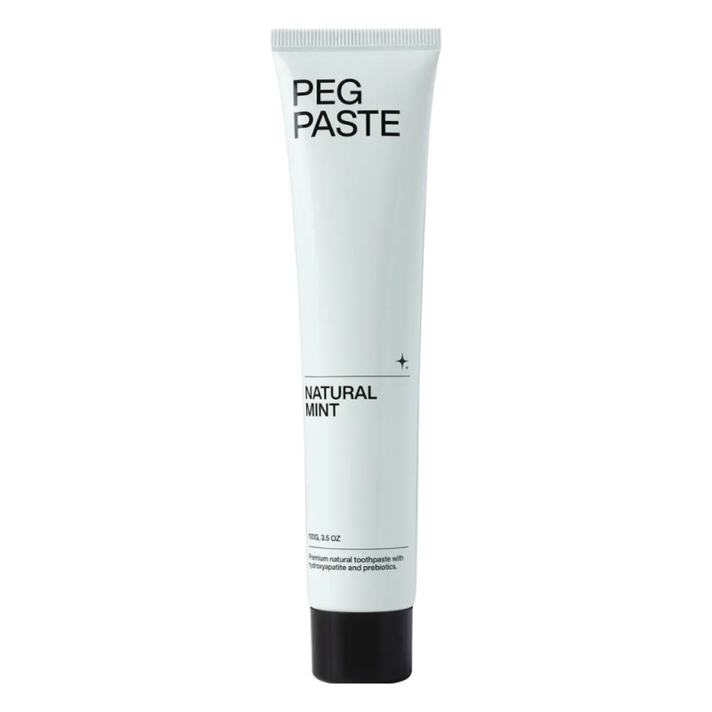Peg Paste Natural Toothpaste Mint 100g - Tube by PEG PASTE Peg Paste Natural Toothpaste Mint 100g - Tube by PEG PASTE