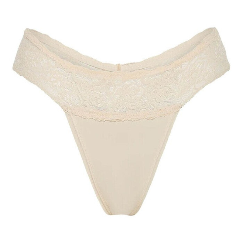 Leakproof Underwear G-String - Beige L by PEVLI Leakproof Underwear G-String - Beige L by PEVLI