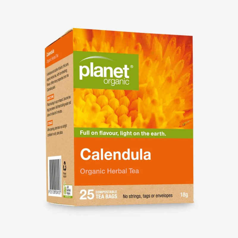 Calendula Tea Bags (25) by PLANET ORGANIC