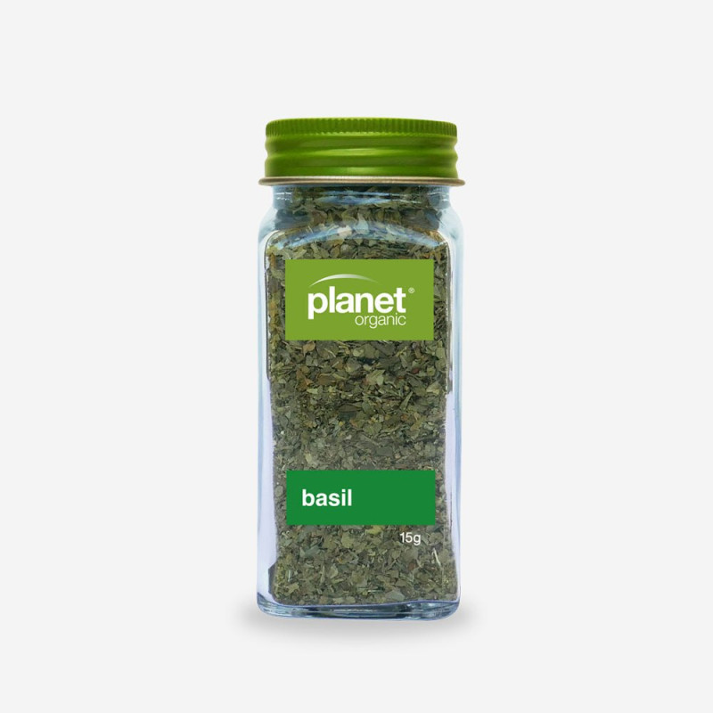 Organic Dried Basil 15g by PLANET ORGANIC Organic Dried Basil 15g by PLANET ORGANIC