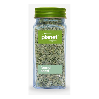 Organic Fennel Seeds 40g by PLANET ORGANIC