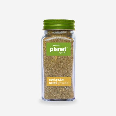 Organic Ground Coriander Seed 40g by PLANET ORGANIC