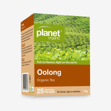 Organic Oolong Tea Bags (25) by PLANET ORGANIC