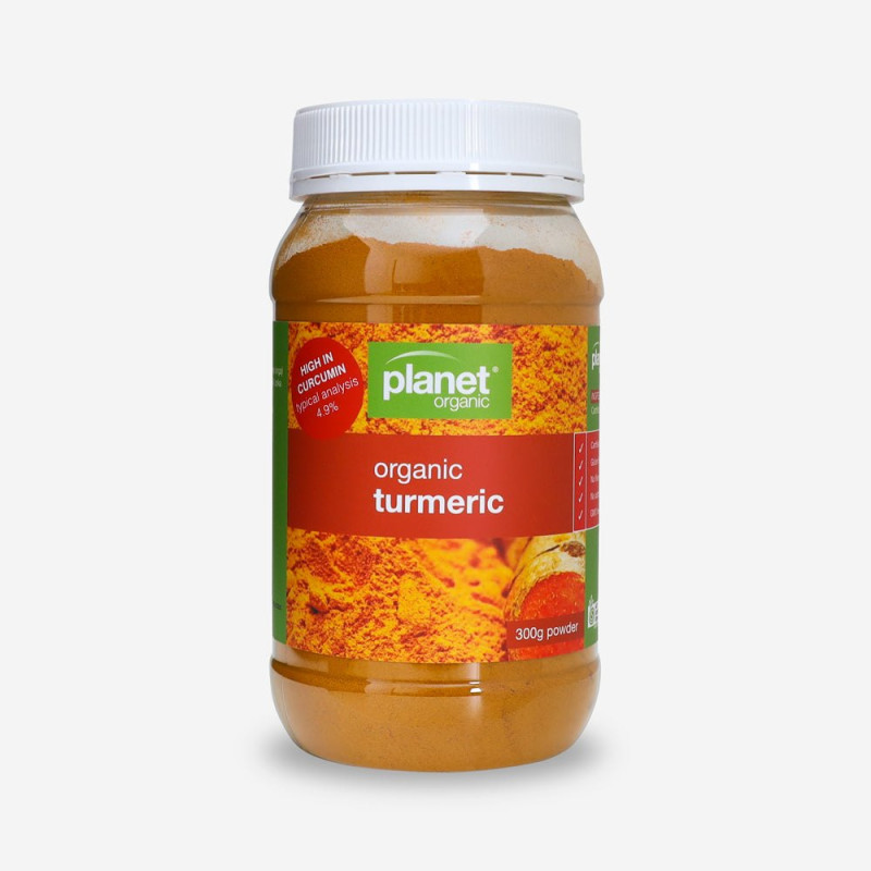 Organic Turmeric Powder 300g by PLANET ORGANIC Organic Turmeric Powder 300g by PLANET ORGANIC