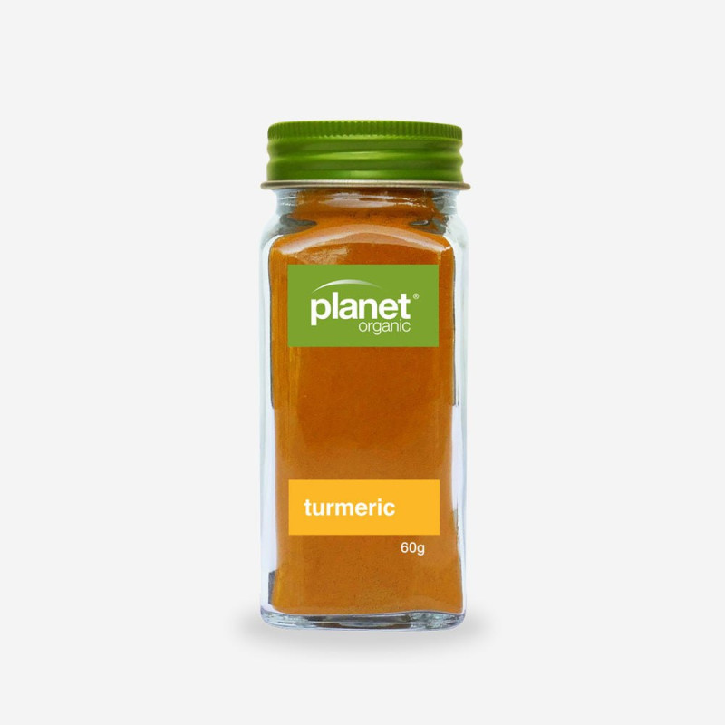 Organic Turmeric Powder 60g by PLANET ORGANIC Organic Turmeric Powder 60g by PLANET ORGANIC