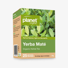 Organic Yerba Mate Tea Bags (25) by PLANET ORGANIC