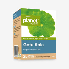 Gotu Kola Tea Bags (25) by PLANET ORGANIC