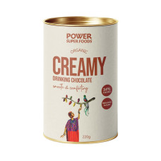 Organic Creamy Drinking Chocolate 250g by POWER SUPER FOODS