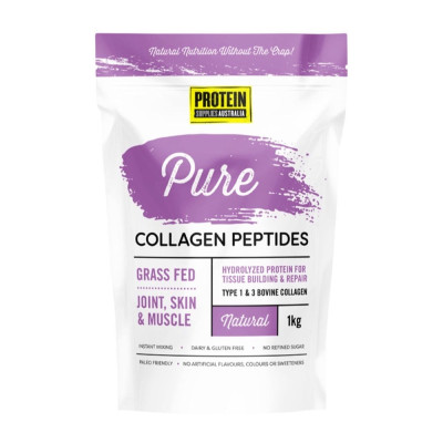 Collagen Peptides Pure Unflavoured 1kg by PROTEIN SUPPLIES AUST.