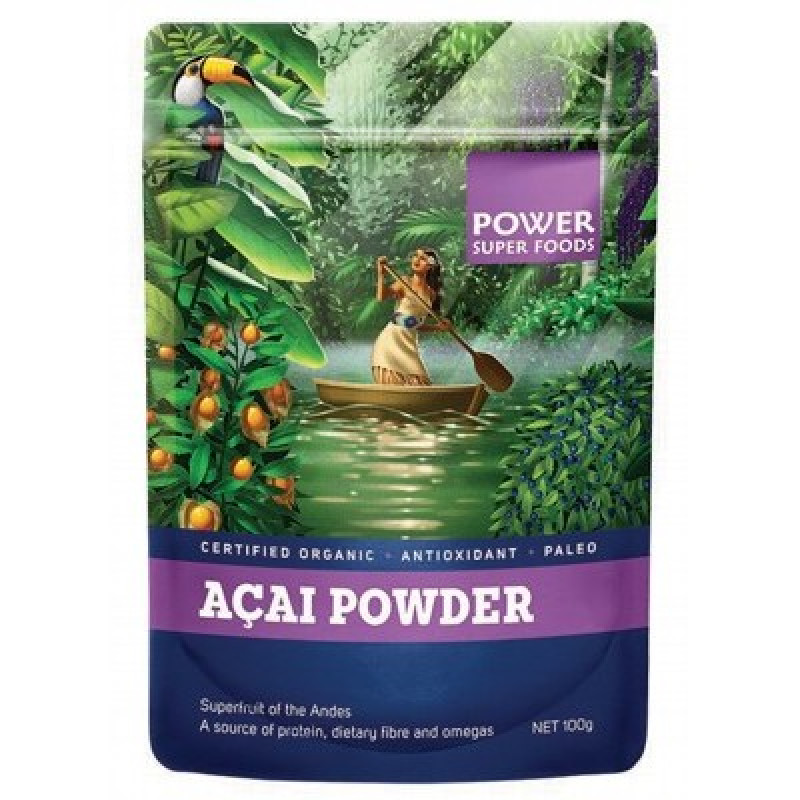 Acai Powder 100g by POWER SUPER FOODS