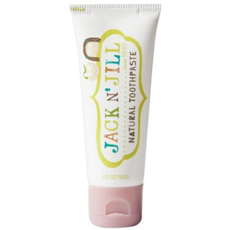 Natural Toothpaste Raspberry 50g by JACK N' JILL