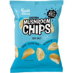 Shiitake Mushroom Chips Sea Salt 32g by REAL NATURALS