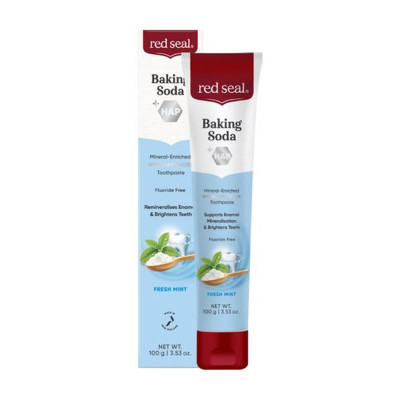 Baking Soda + Hydroxyapatite - Fresh Mint 100g by RED SEAL