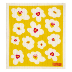 100% Compostable Dishcloth - Retro Flowers by RETRO KITCHEN