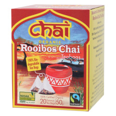 Rooibos Chai Tea Bags (20) by CHAI TEA