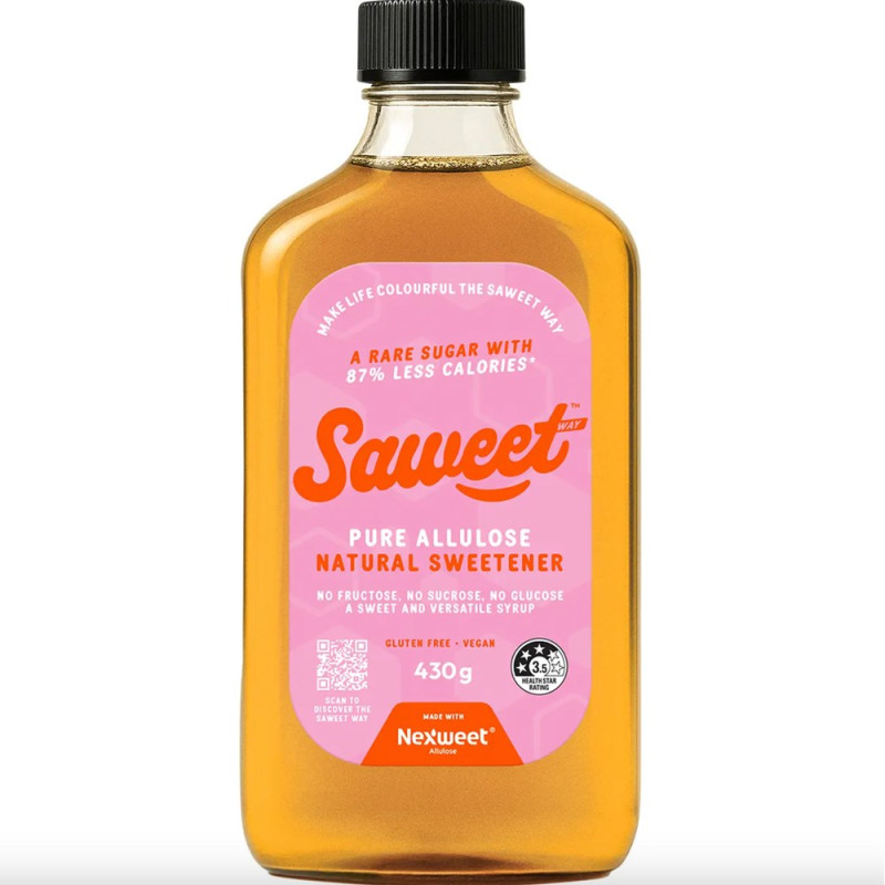 Pure Allulose Natural Sweetener Syrup 430g by SAWEET Pure Allulose Natural Sweetener Syrup 430g by SAWEET