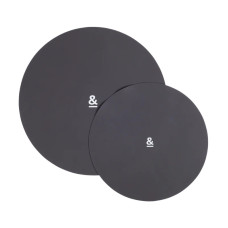 Round Un-Baking Paper - Graphite by SEED & SPROUT