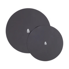 Round Un-Baking Paper - Graphite by SEED & SPROUT