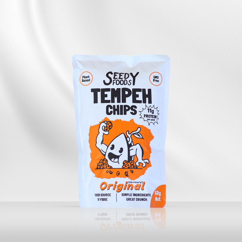 Tempeh Chips Original 60g by SEEDY FOODS