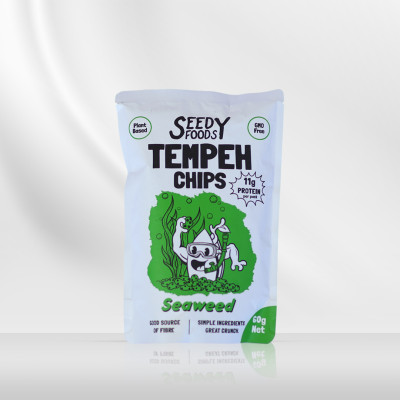 Tempeh Chips Seaweed 60g by SEEDY FOODS