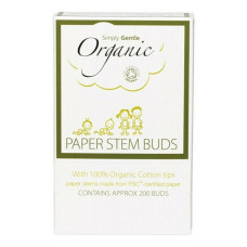 Cotton Buds 200 by SIMPLY GENTLE ORGANIC