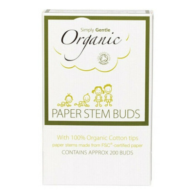 Cotton Buds 200 by SIMPLY GENTLE ORGANIC