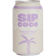 Passionfruit Coconut Water 330ml by SIP COCO