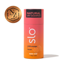 Dry Shampoo Dark Hair Wild Orange + Cacao 35g by SLO NATURAL BEAUTY