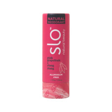 Pink Grapefruit + Ylang Ylang Deodorant 55g by SLO NATURAL BEAUTY