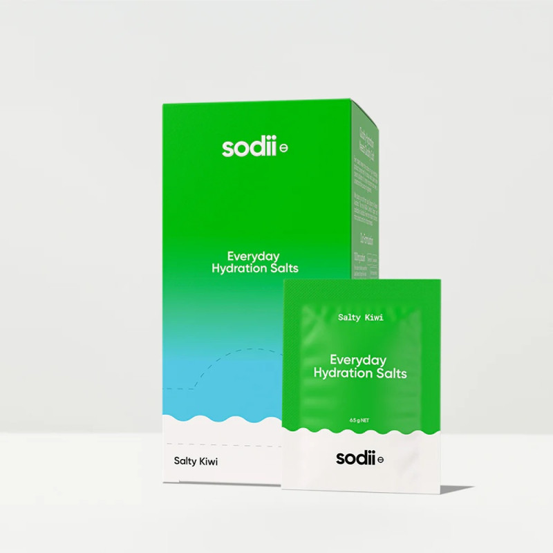 Everyday Hydration Salts - Salty Kiwi 30pk by SODII
