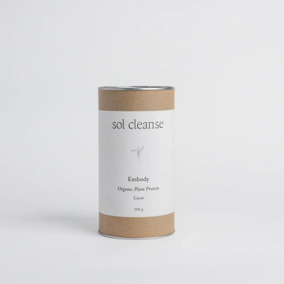 Embody Organic Plant Protein Cacao 500g by SOL CLEANSE