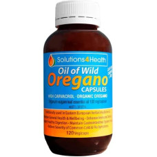 Oil Of Wild Oregano Capsules (120) by SOLUTIONS 4 HEALTH
