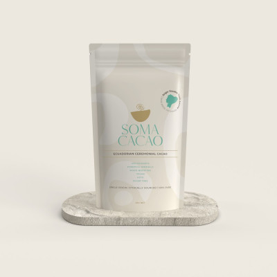 Ecuadorian Ceremonial Cacao 85g by SOMA CACAO