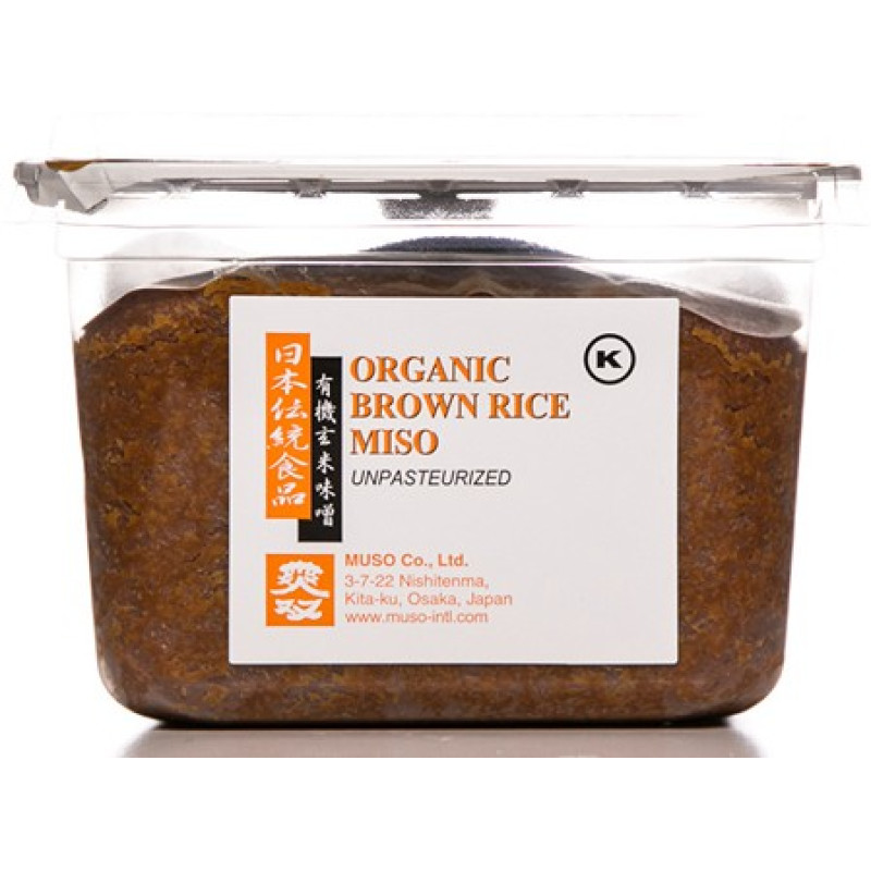 Unpasturised Brown Rice Miso 400g by SPIRAL FOODS