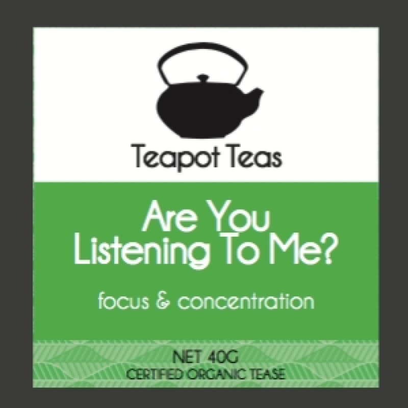Are You Listening To Me Tea by TEAPOT TEAS
