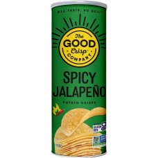 Potato Crisps Spicy Jalapeno 160g by THE GOOD CRISP COMPANY