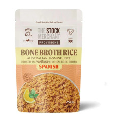 Bone Broth Rice Spanish 250g by THE STOCK MERCHANT PROVISIONS
