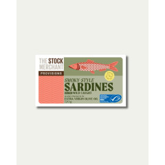 MSC Smoked Sardines In Organic EVOO 120g by THE STOCK MERCHANT PROVISIONS