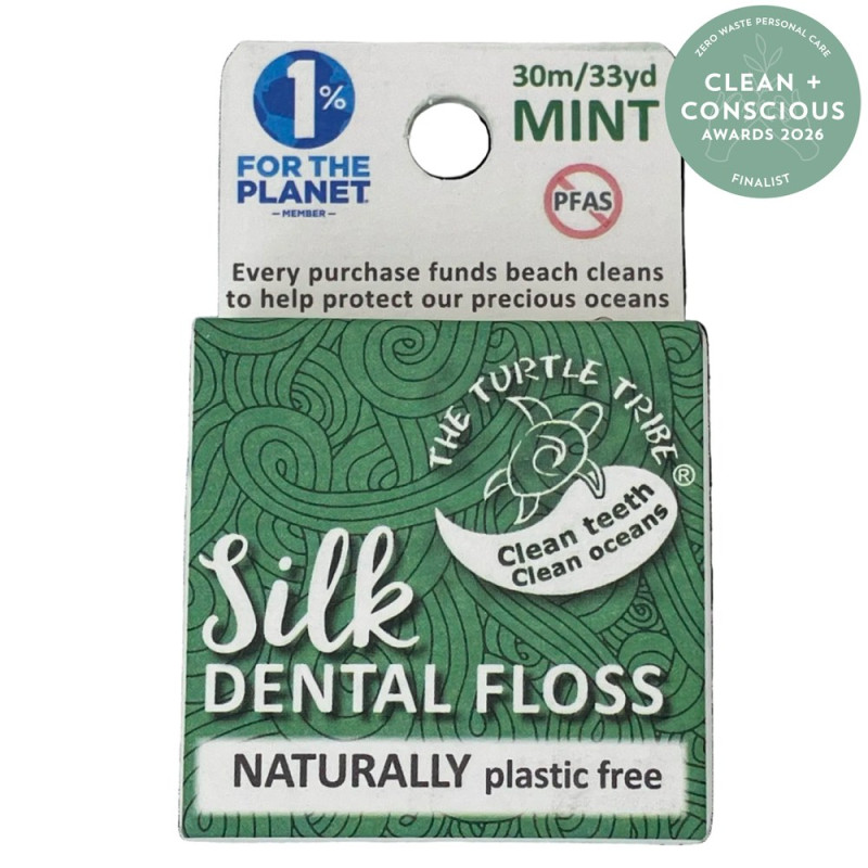 Silk Dental Floss 30m by THE TURTLE TRIBE Silk Dental Floss 30m by THE TURTLE TRIBE